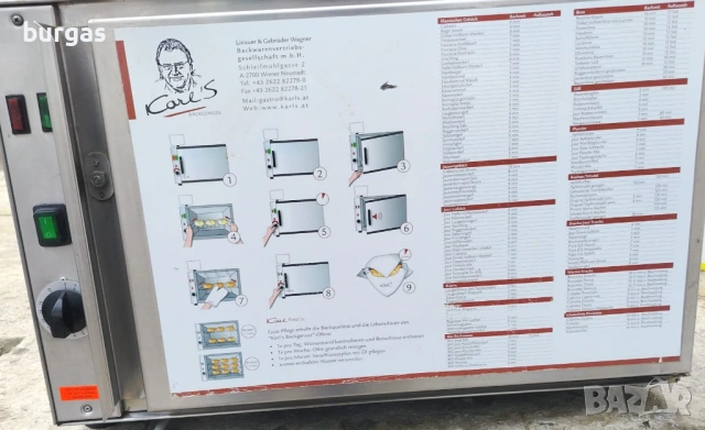 Профисионална конвекторна фурна 