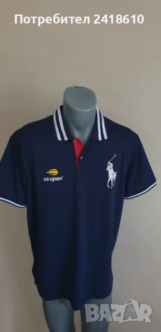 POLO Ralph Lauren US OPEN Performance Stretch Mens Size L НОВО! ОРИГИНАЛ! Мъжка Тениска!, снимка 4 - Тениски - 50604656