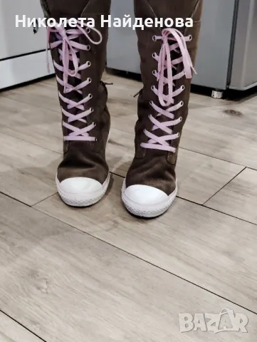 Дамски оригинални ботуши converse , снимка 3 - Маратонки - 48268751