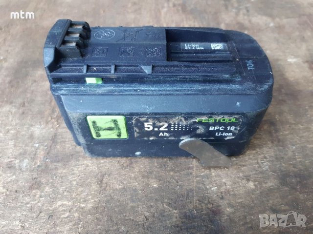 Батерия festool , снимка 1 - Винтоверти - 37822779