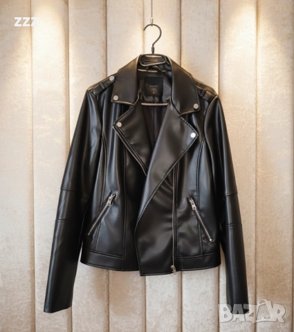 Дамско кожено яке MOHITO