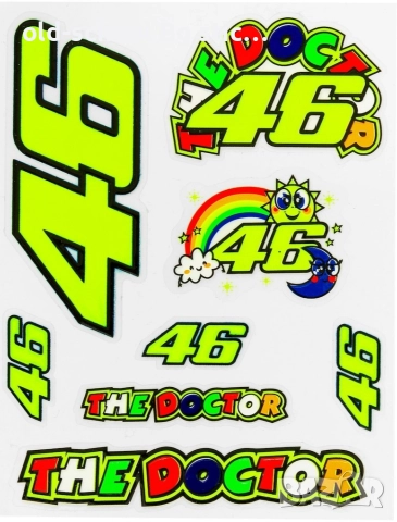 Мото Стикери {Валентино Роси}, снимка 10 - Други - 52601756