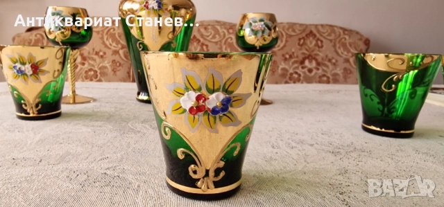 Комплект Bohemia Гарафа + 6 чаши, снимка 15 - Чаши - 51882752