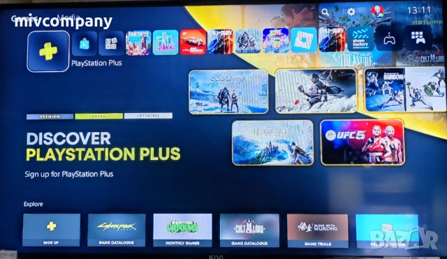 Sony Playstation 5 Pro Digital 2TB+2 джойстика+7 игри, снимка 4 - PlayStation конзоли - 53022256