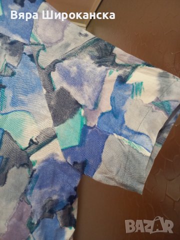 Дамска риза за едра дама. Размер: L, XL. , снимка 4 - Ризи - 40630705