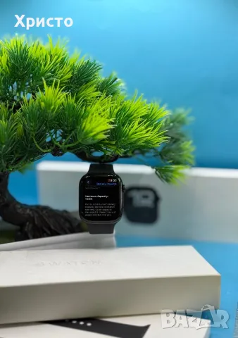 ГАРАНЦИОНЕН!!! Apple Watch 10, GPS, Cellular, Jet Black Aluminum Case 46 мм , снимка 3 - Смарт часовници - 50062104