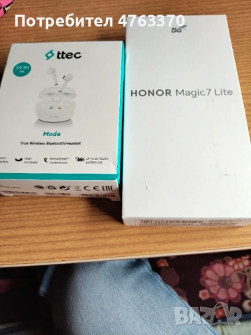 HONOR MAGIC 7 LITE +   безжични слушалки, снимка 4 - Други - 54362864