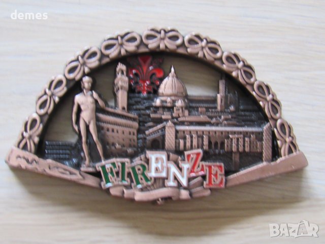 3D Метален магнит от Флоренция, Италия-2, снимка 4 - Колекции - 40053216