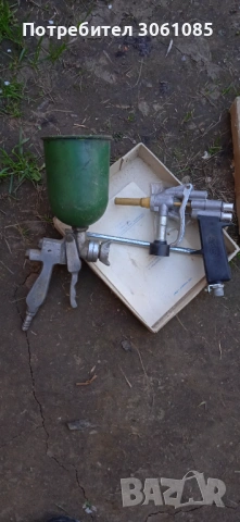 пистолет за боядисване и грондиране, снимка 5 - Компресори - 54137173