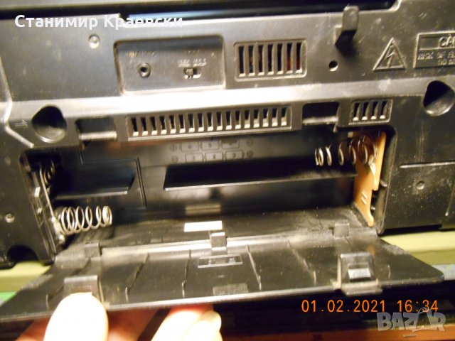 SONY CFD 380L portable CD Fm Boombox, снимка 12 - Радиокасетофони, транзистори - 31672096