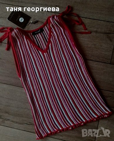 елегантен плетен потник, снимка 3 - Потници - 29284043