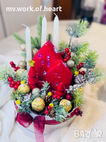 Подаръчна Коледна кутия, снимка 3 - Коледни подаръци - 52643567