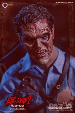 Asmus Toys EDA001 - Evil Dead 2 - Ash Williams/1/6 фигура на Ал от Злите мъртви , снимка 2 - Колекции - 55964465