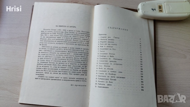 Къщата със седемте кули-Натанаил Хоторн, снимка 5 - Художествена литература - 51535878