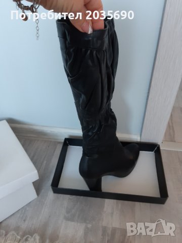 Ботуши естествена кожа, Geox , снимка 8 - Дамски ботуши - 38348699