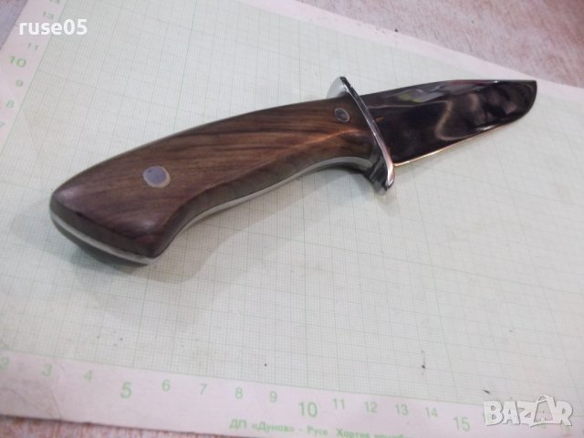 Нож ловджийски с кожена кания от задругата нов, снимка 5 - Ножове - 40418269