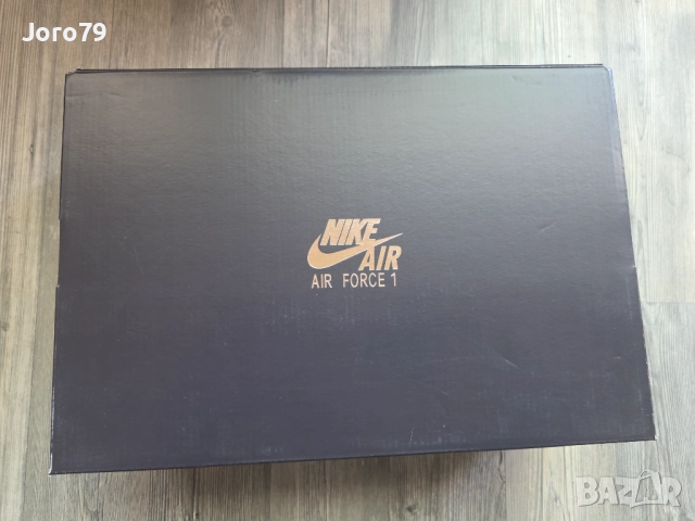 НОВИ Nike Air Force 1 07 Мъжки Маратонки Естествена Кожа Ежедневни Раз. 44/28 СМ, снимка 7 - Маратонки - 51699173