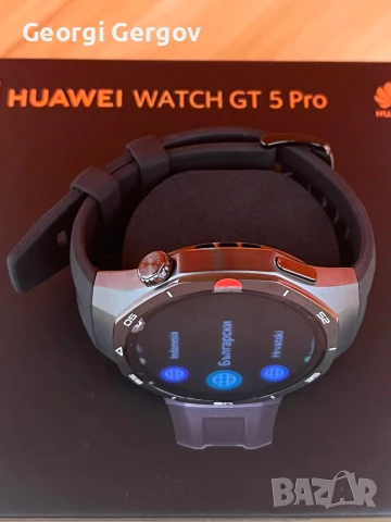 Huawei Watch GT 5 Pro, снимка 6 - Смарт часовници - 51049169