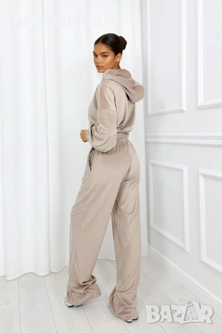 Дамски велурен комплект от две части Cloud, 3цвята , снимка 9 - Комплекти - 52699136