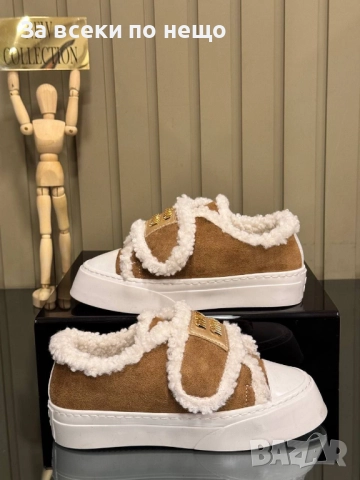 Miu Miu Дамски Маратонки🔝Дамски Спортни Обувки Миу Миу - 2 Налични Цвята Код E864, снимка 4 - Маратонки - 51752351