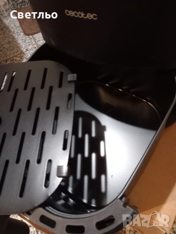 Фритюрник с горещ въздух Cecotec Cecofry Duo 6500, снимка 3 - Фритюрници - 50224346