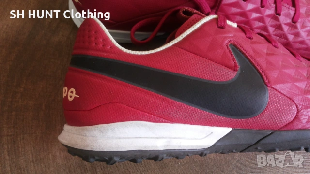 NIKE TIEMPO Leather Astro Turf Football Размер EUR 42 / UK 7,5 стоножки за футбол 134-14-S, снимка 3 - Футбол - 53042680