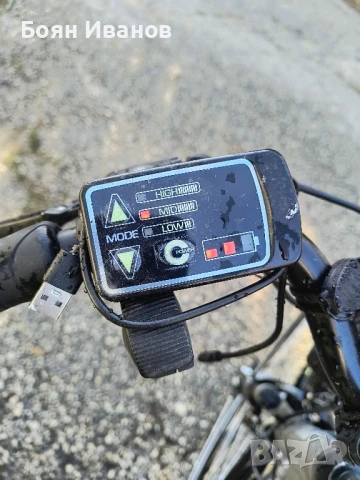 Велосипед немски с батерия 18 ампера, снимка 6 - Велосипеди - 50754625