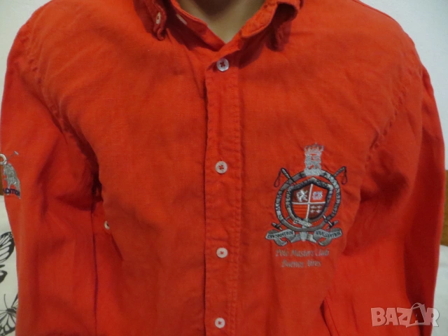 Мъжки ризи с дълъг ръкав от лен , снимка 6 - Ризи - 36449970