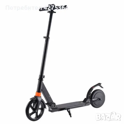 Сгъваема електрическа тротинетка с 8 инча гуми и скорост до 15 км./час SCOOTER5, снимка 4 - Велосипеди - 50299158