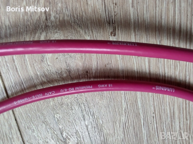 Esoteric*USA*RCA коаксиален хай-грейд кабел*, снимка 3 - Други - 53019246