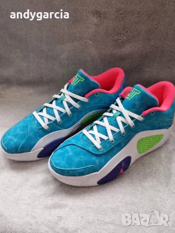 Nike Air Jordan Tatum 2 GPX Hyper Jade 47.5 номер 31см стелка чисто нови в кутия , снимка 4 - Маратонки - 49844404