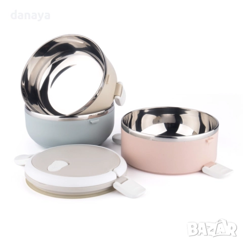 5997 Кутия за храна на 3 нива канчета, 2.25L., снимка 2 - Кутии за храна - 51731796