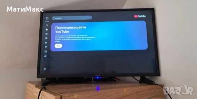 Телевизор SHARP 32 " SMART, снимка 2 - Телевизори - 54338372