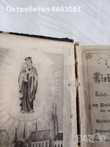 Много стара малка библия. 1879г., снимка 4 - Антикварни и старинни предмети - 53031308