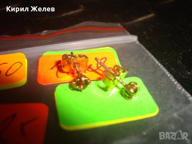 AVON КЛАСИЧЕСКИ КРАСИВИ МАРКОВИ ОБЕЦИ ЕЙВЪН с ФАСЕТИРАН ГРАНАТ и ПОЗЛАТА 17550, снимка 7 - Обеци - 31246869