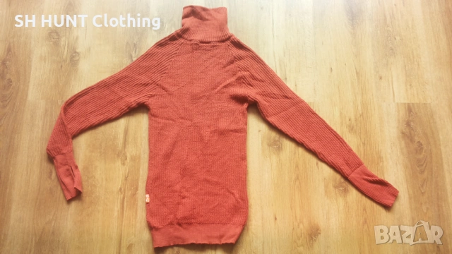 LANULLVA Hustadvika 2.0 Wool Sweater Half Zip 100% Merino Wool размер L / XL термо блуза - 2617, снимка 3 - Пуловери - 54342983