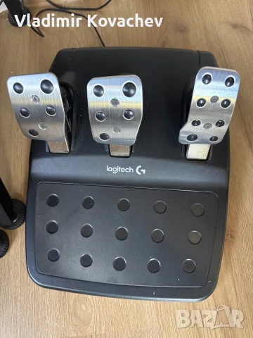 Logitech g29 перфектен, снимка 3 - Аксесоари - 56004635