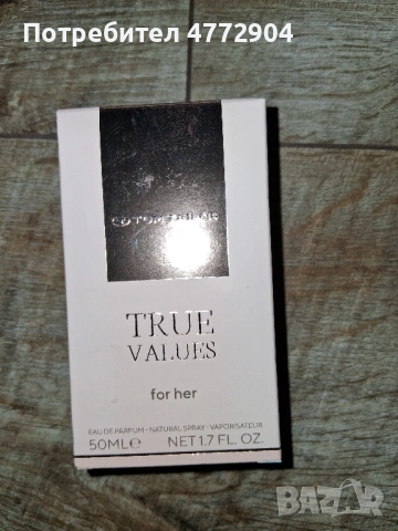 дамски  Tom Tailor True Values for her 50ml 