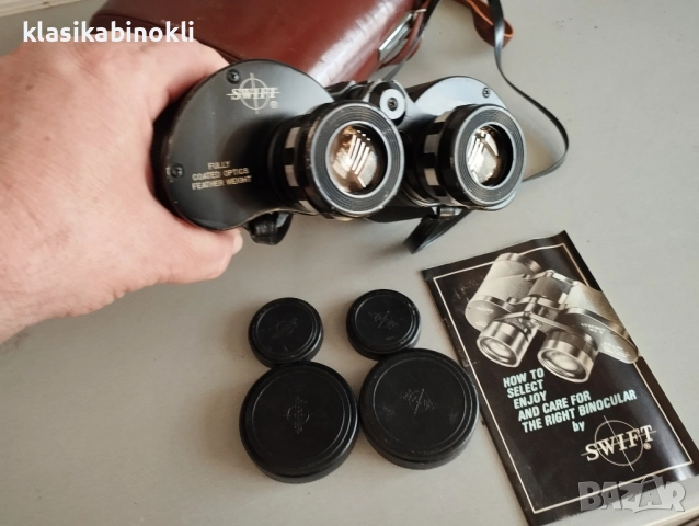 ТОП Птичарски и ЛовенЯпонски Бинокъл- Swift Audubon 8,5x44. J-B56., снимка 3 - Екипировка - 52884684