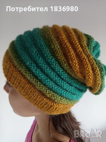 Плетени детски шапки 