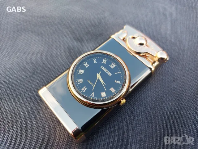  Газова запалка с вграден часовник,4 цвята, снимка 12 - Запалки - 50228891