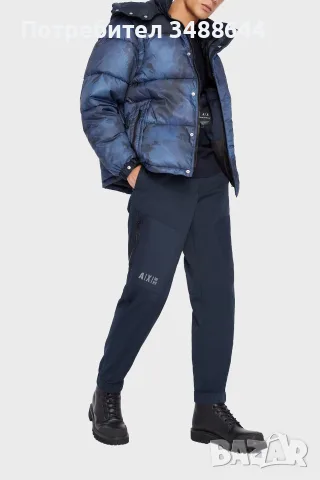 Мъжко зимно яке Armani Exchange, снимка 3 - Якета - 55922468