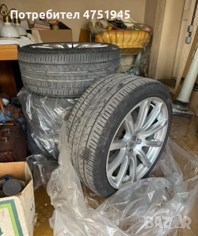 Джанти с Гуми 245 40 18 Audi A5, снимка 2 - Гуми и джанти - 53918313