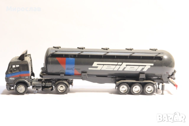 HERPA H0 1/87 MERCEDES КАМИОН ЦИСТЕРНА КОЛИЧКА МОДЕЛ