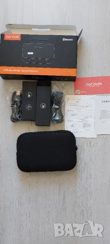 Nuroum AW-A15 (A15 Series) Професионален Bluetooth/USB Спийкърфон за Конференции, снимка 4 - Друга електроника - 52788565