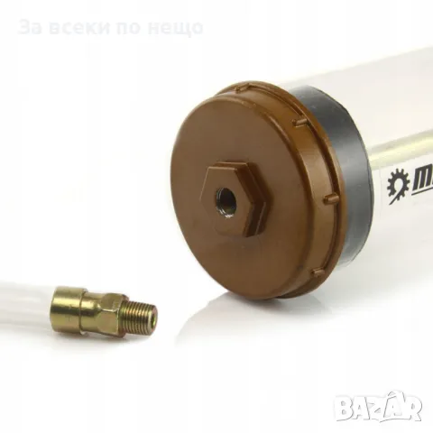 Шприц за масло 400 сс прозрачен MAR-POL, снимка 4 - Други инструменти - 50322604