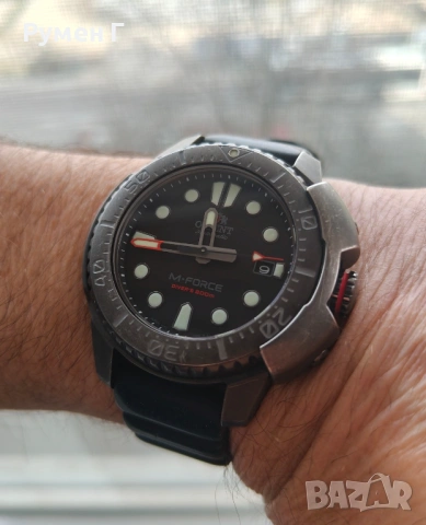 Orient M Force diver ISO 6425, сапфир, автомат, 200м, бартер