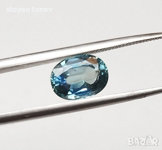 Естествен Сертифициран Син Сапфир от Мадагаскар – 1,92 карата!, снимка 6 - Други - 53967249