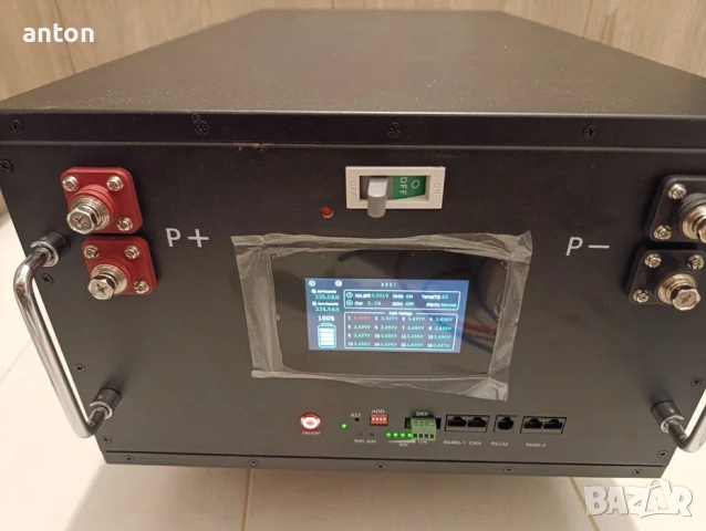 17kWh литиева батерия акумулатор за соларна система lithium cell battery solar system LiFePO4 LFP