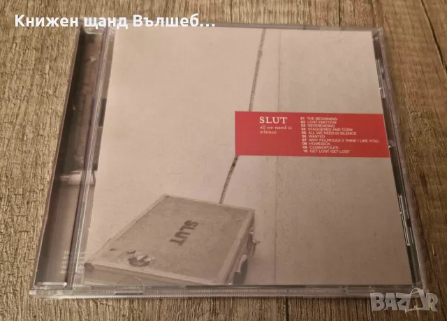 Компакт Дискове - Поп-Рок: Slut – All We Need Is Silence, снимка 1 - CD дискове - 48502532